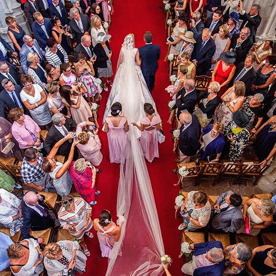 Bride Entering Church