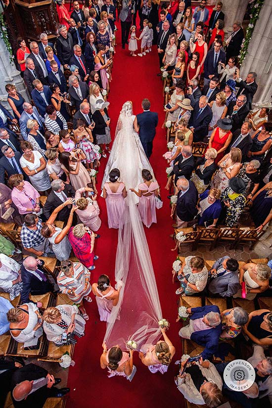 Bride Entering Church