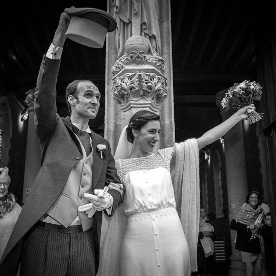 Wedding Ceremony Exiting the Church