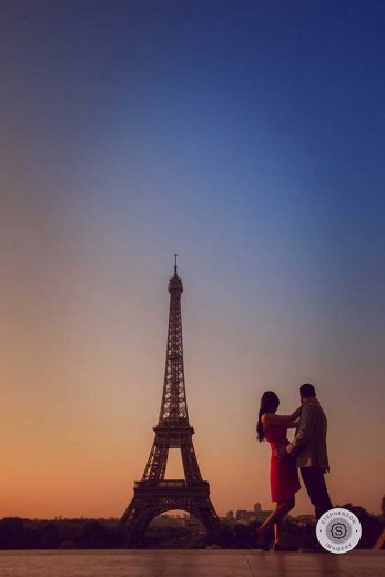 Eiffel Tower Engagement