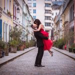 Paris engagement photo session